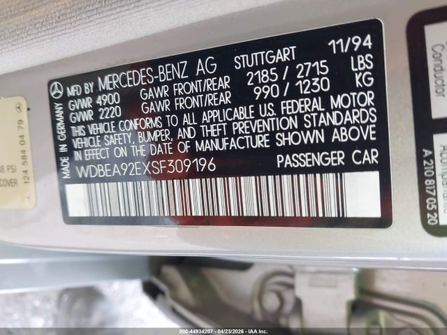 Mercedes-Benz E-Class 320