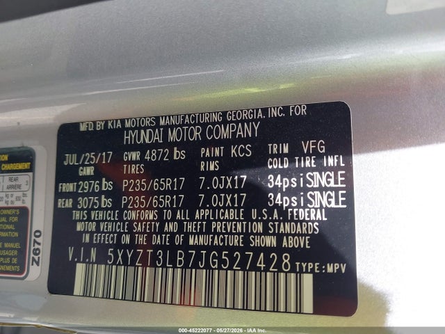 Hyundai SANTA FE 2.4l