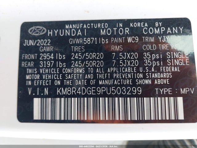 Hyundai PALISADE Sel