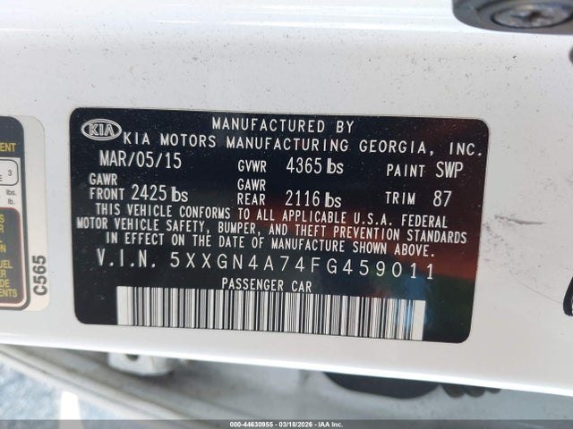 Kia Optima Ex