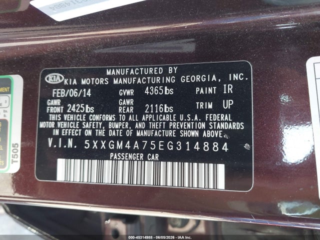 Kia Optima Lx