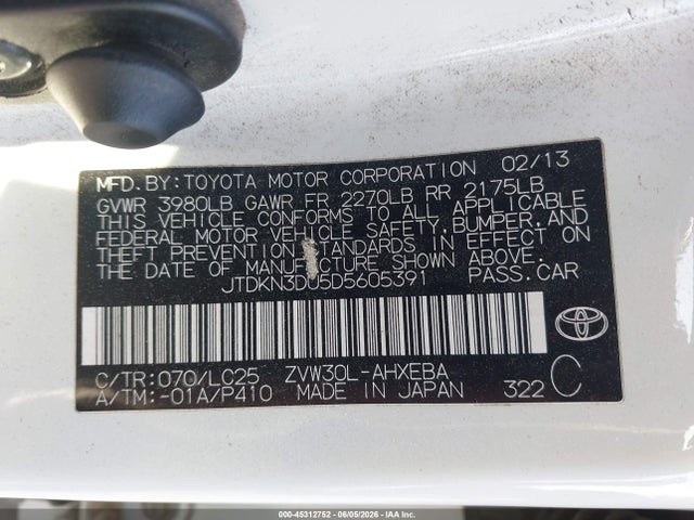 Toyota Prius Three Se