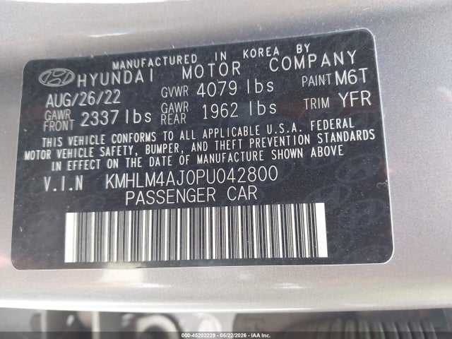 Hyundai ELANTRA Blue