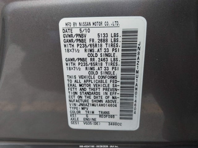 Nissan Murano Sl