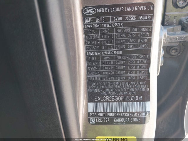 Land Rover Discovery Hse
