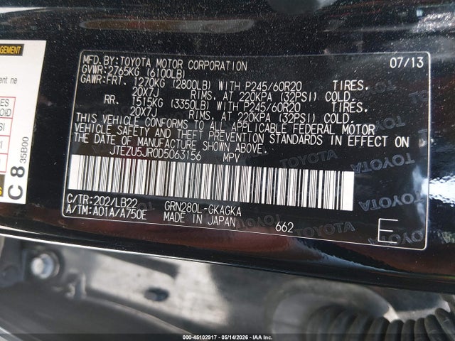 Toyota 4Runner Limited