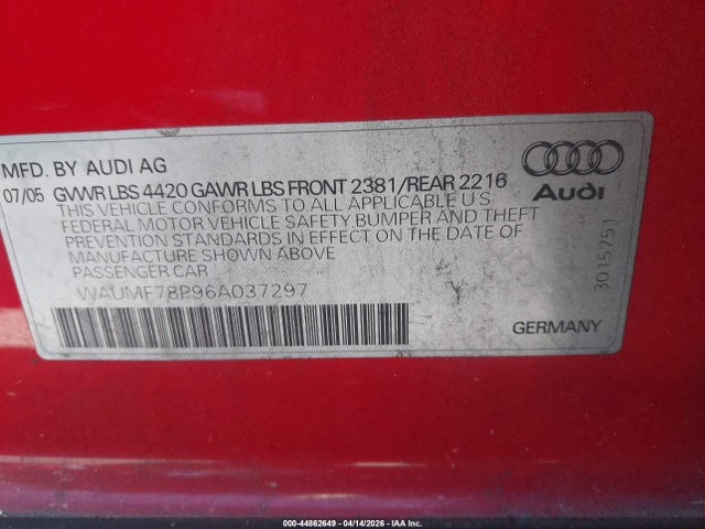 Audi A3 2.0t