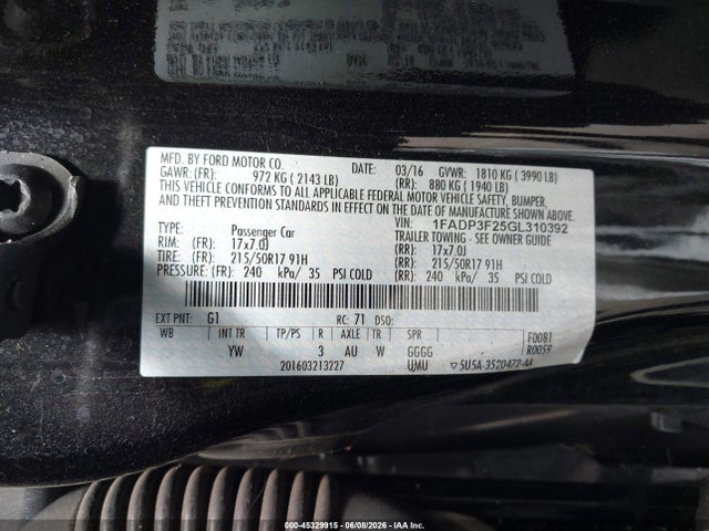 Ford Focus Se