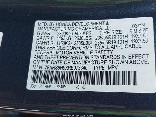 Honda CR-V Hybrid Sport Touring