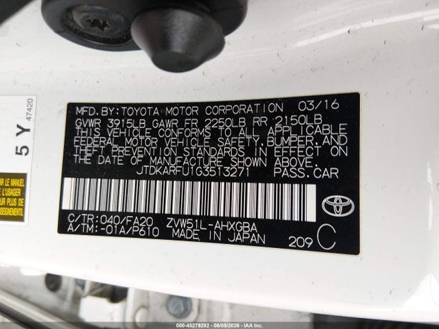 Toyota Prius Three
