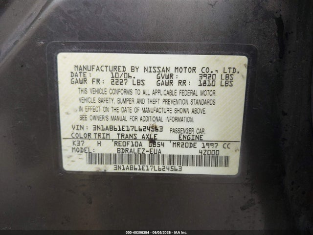 Nissan Sentra 2.0s