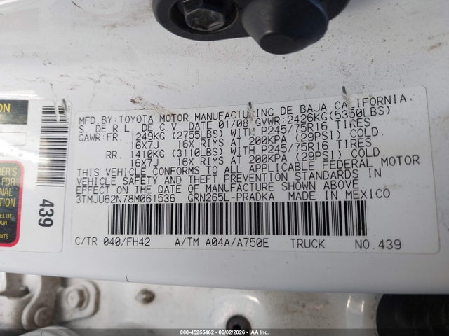 Toyota Tacoma Prerunner V6