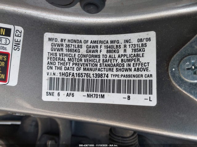 Honda Civic Lx