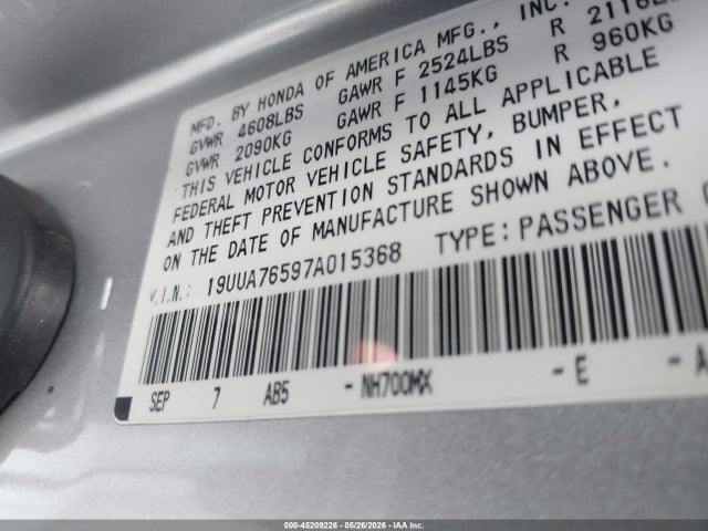 Acura TL Type S