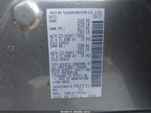 Nissan Rogue Sv
