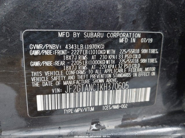 Subaru Crosstrek 2.0i Limited
