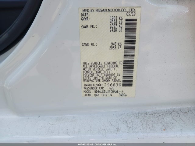 Nissan Altima 2.5 Sr