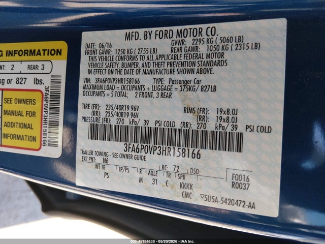 Ford Fusion Sport