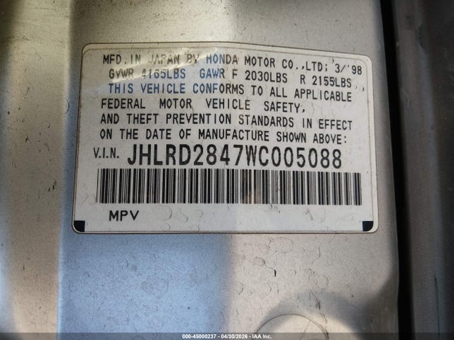 Honda CR-V Lx