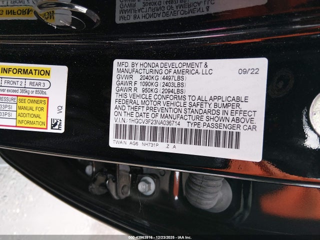 Honda Accord Hybrid Sport