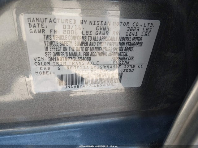 Nissan Sentra Sv