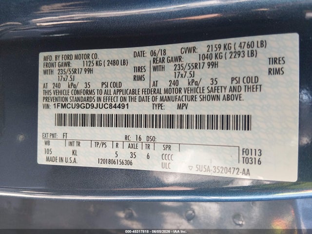 Ford Escape Se