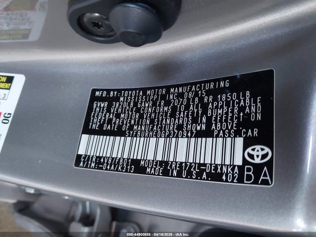 Toyota Corolla Le