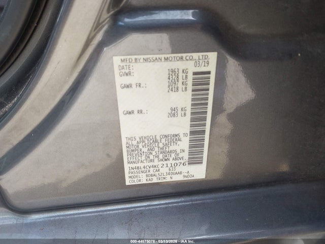 Nissan Altima 2.5 Sr