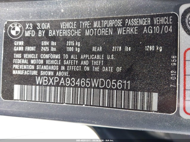 BMW X Series 3.0i
