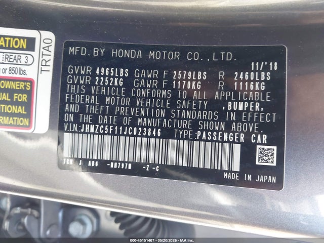 Honda Clarity Plug-In Hybrid