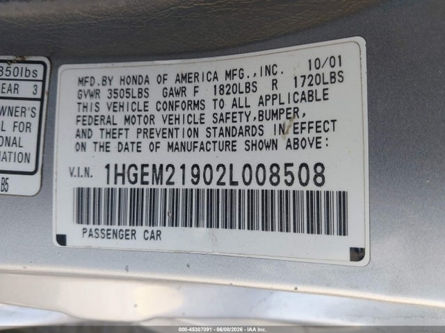 Honda Civic Ex