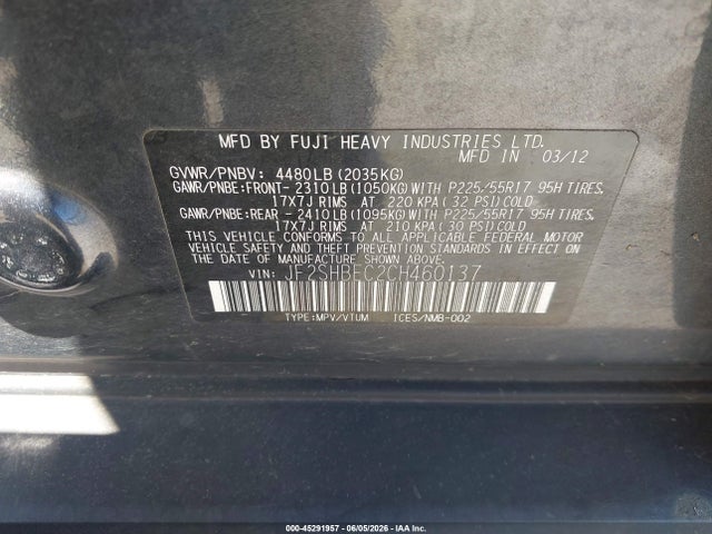 Subaru Forester 2.5x Limited