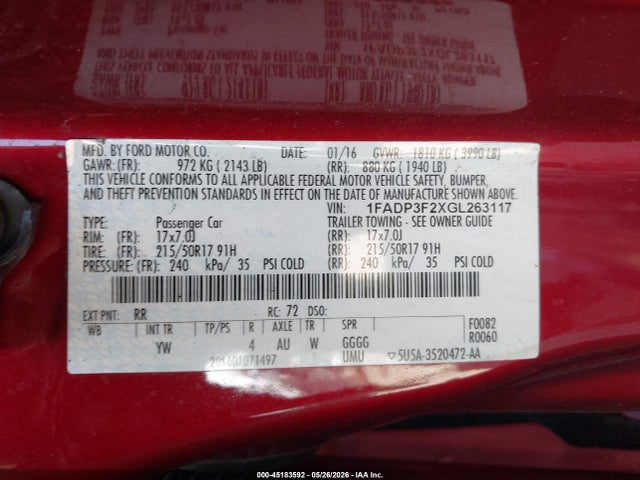 Ford Focus Se