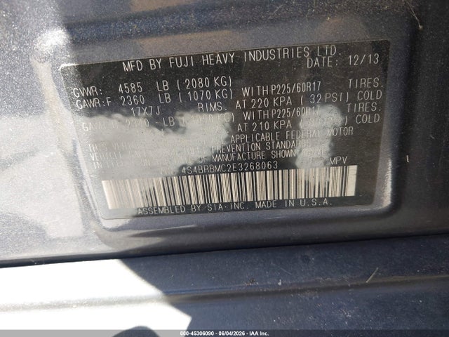 Subaru Outback 2.5i Limited