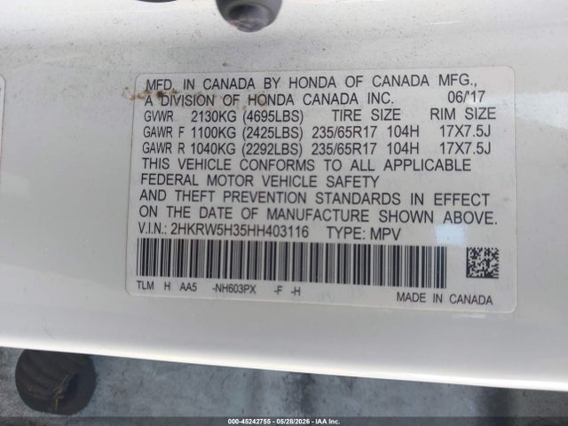 Honda CR-V Lx