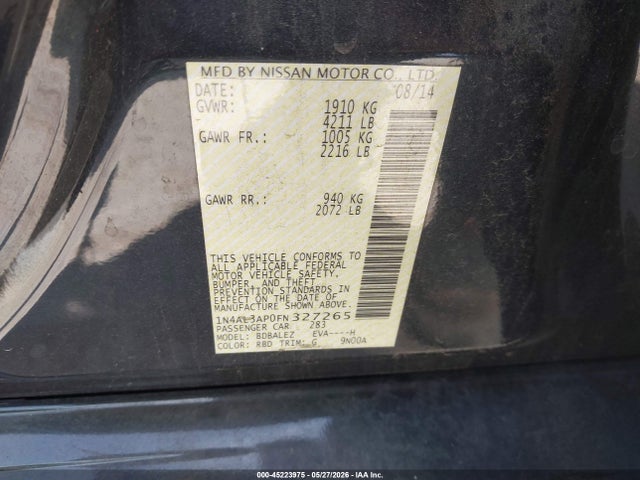 Nissan Altima 2.5 S