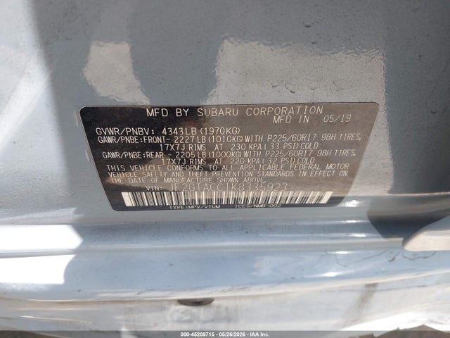 Subaru Crosstrek 2.0i Premium