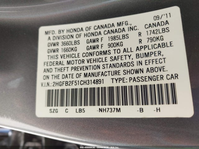 Honda Civic Lx