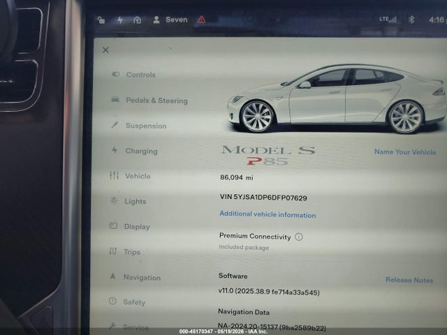 Tesla Model S Performance