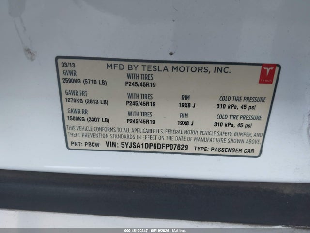 Tesla Model S Performance