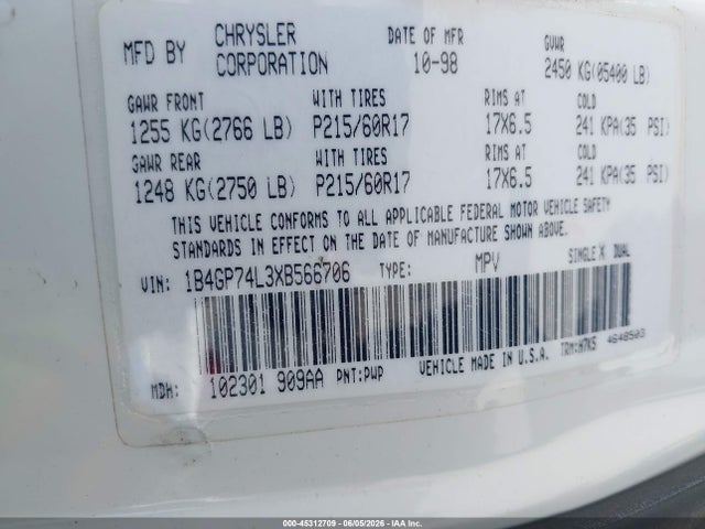 Dodge Grand Caravan Es