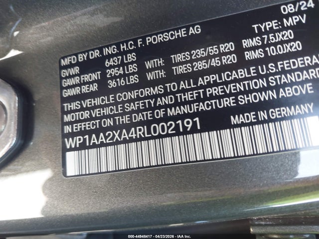 Porsche Macan Electric 4