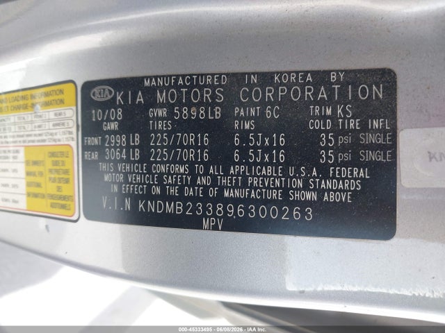 Kia Sedona Lx