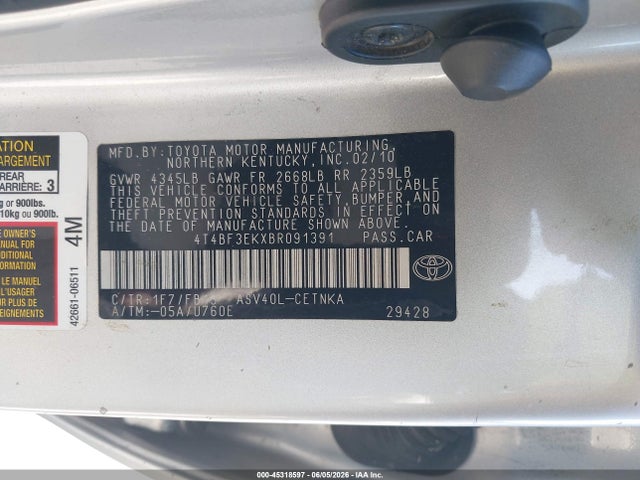 Toyota Camry Le