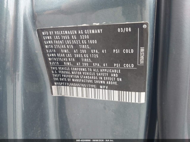 Volkswagen Touareg V10 Tdi