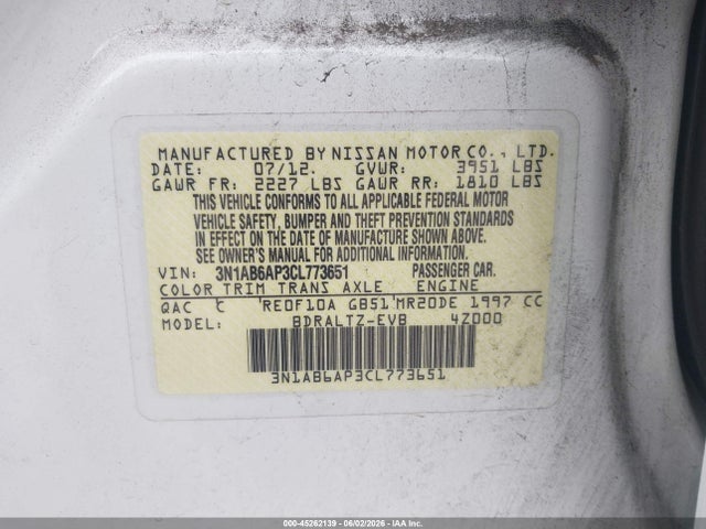 Nissan Sentra 2.0 S