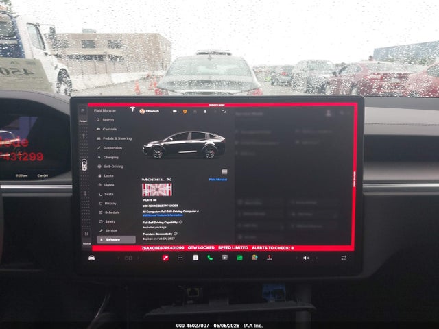 Tesla Model X Plaid Tri Motor All-wheel Drive
