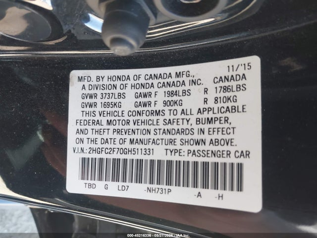 Honda Civic Ex