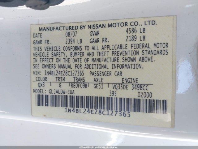 Nissan Altima 3.5 Se
