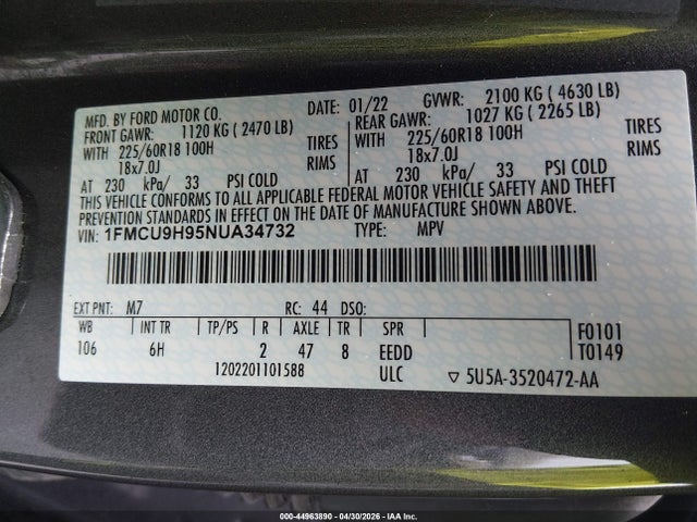 Ford Escape Sel